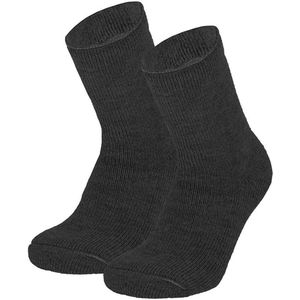 Heatkeeper - Kinder - Thermo Sokken - Antraciet - One Size - Maat 31-35