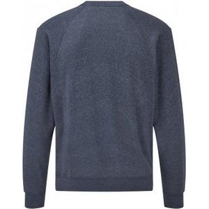 Fruit Of The Loom - Klassiek Raglan Sweatshirt - Heather Marine - Unisex