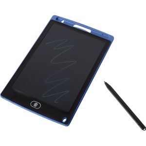 Zoem - Kinderen - Tekenbord - Toverlei - Tablet - Blauw - Oefenen - Creatief - Schrijven - Tekenen - Electronisch - 8,5 inch - LCD - Agenda - Geheugen
