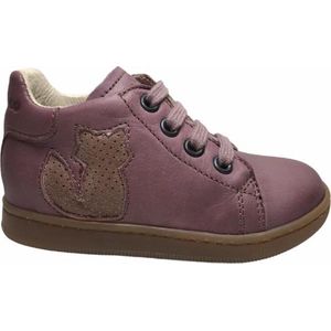 Falcotto vosje lederen veter sneakers Klingon oud roze mt 22