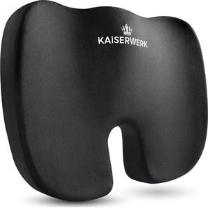 Zitkussen - Zachte traagschuim Stuitkussen voor Ergonomisch Zitcomfort tot 90 kg - 30 Dagen Proefzitten