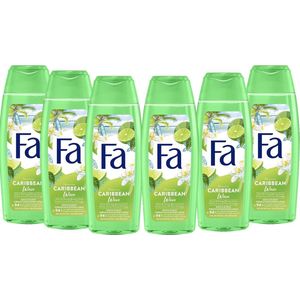 Fa Douchegel - Caribbean Lemon - 6 x 250 ml