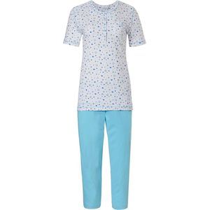 Pastunette witte dames pyjama cirkelpatroon - 20211-150-5/100 - Maat 42