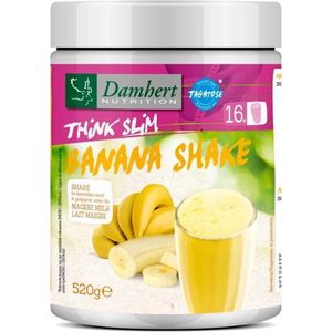 Damhert Think Slim Maaltijdshake Banaan 520GR