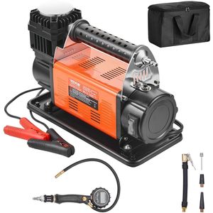 Bandenpomp – Luchtcompressor – Fietspomp – Compressor – Elektrische Bandenpomp – 12V Draagbaar – 150 PSI Max Druk – Digitale Drukmeter