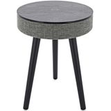 AVCOM Luidspeakertafel met Bluetooth, Zwart