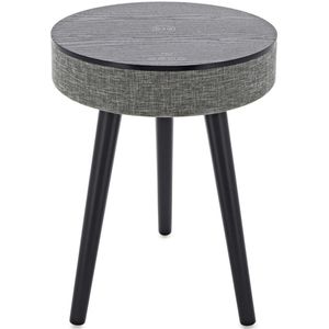 AVCOM Luidspeakertafel met Bluetooth, Zwart