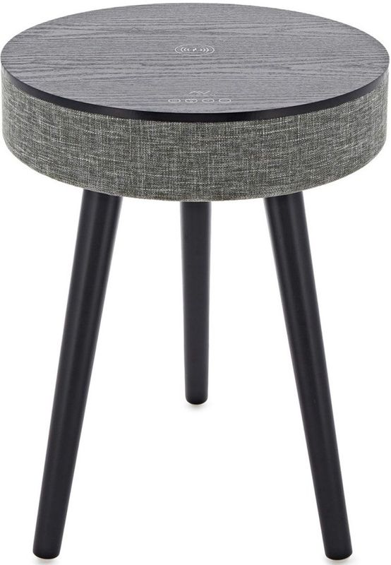 AVCOM Luidspeakertafel met Bluetooth, Zwart