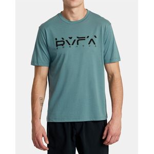 Rvca - Big Section - T-shirt - Blauw - Korte Mouwen