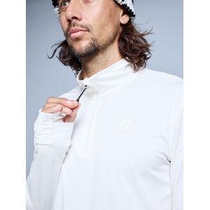 POEDERBAAS - arctic pully men 2.0 - Skipully met rits heren - Off-white