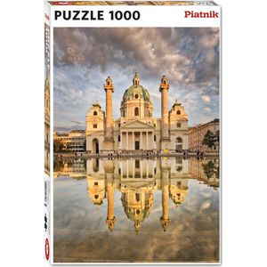 Puzzel Karlskirche 1000 stukjes, Piatnik