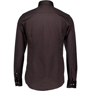 Eton - Overhemd Donkerbruin Eton Lange Mouw Overhemd Donkerbruin 100013971