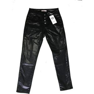 Karostar jeans - Snakeprint - Zwart - Maat 48