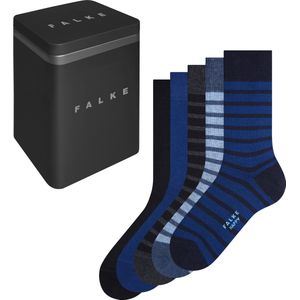 FALKE Happy Box 5-Pack katoen multipack sokken heren veelkleurig - Maat 43-46