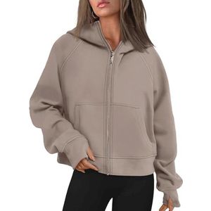 Hoodie Dames Sweatjack met Capuchon - Herfst Winter Pullover