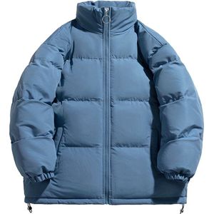 Livano Winterjas Voor Dames - Faux Fur Bontkraag - Parka - Jas - Winter - Volwassen - Blauw - Maat XXL