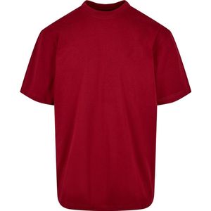 Urban Classics - T-shirt - Rood - Katoen - Oversized