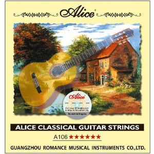 Klassieke gitaar snaren Set .028 - verzilverd-Alice AC106-H