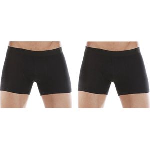 Embrator 2-stuks mannen Boxershort zwart maat M