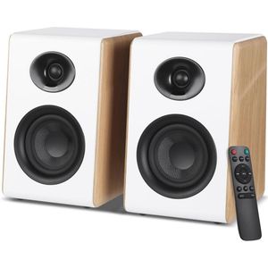 2.0 Actieve Plankluidspreker met 4 Inch Woofer, Bluetooth 5.3, HDMI ARC, en Optische Aansluiting