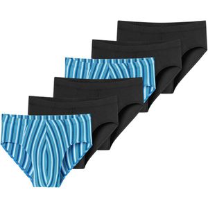 Schiesser Heren slip / onderbroek 6 pack 95/5 Essentials - Cotton