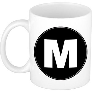 Mok / beker met de letter M voor het maken van een naam / woord - koffiebeker / koffiemok - namen beker