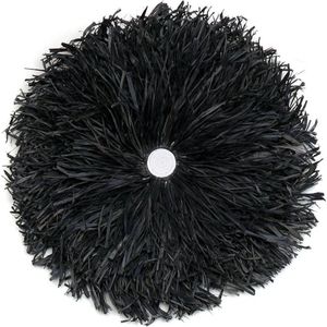 Raffia Juju Wanddisplay - Boheems Decor - Muurkunst - Verbeter het interieur van het huis - 50cm x 50cm x 5cm