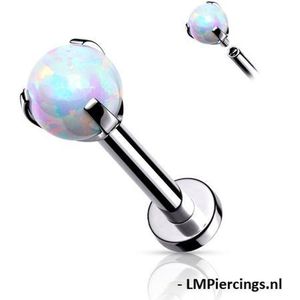 Piercing opal bal