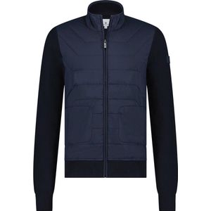 State of Art - Jas Zip Navy - Heren - Maat XL - Modern-fit