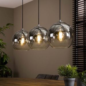 Hoyz - Hanglamp Bubble Shaded - 3 Lampen - Industrieel