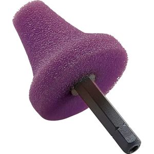 FLEX - PK-V 35 HEX - Polishing Cone for FLEX PXE80 - Purple - Medium - 0
