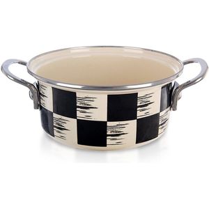 Kookpan Geëmailleerde DAMBORD 18 cm, 1,5 l - Kookpot - Soeppan