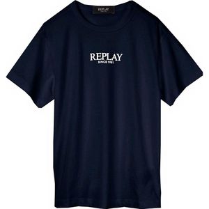 Replay Sb7407.052.2660 T-shirt Met Korte Mouwen Blauw 16 Years Jongens