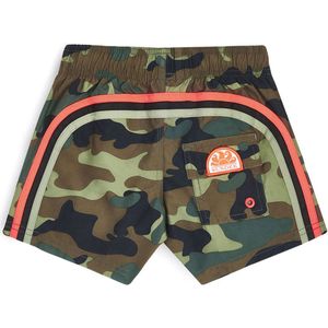 Sundek Elastic Waist Camou 9,5 Zwemshort Junior - Maat 176