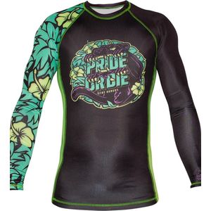 PRiDE or DiE Rash Guard Stay Hungry Zwart - XXXL