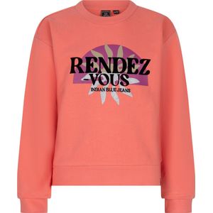 Indian Blue Jeans - Sweater - Bright Salmon - Maat 164