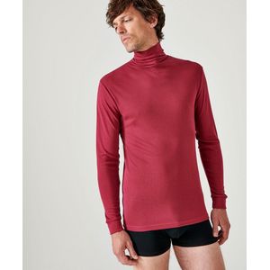 Damart - Thermolactyl ondershirt met col - Heren - Rood - (86-93) S