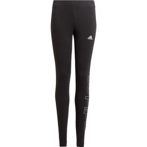 Adidas G LIN LEG sportlegging meisjes zwart