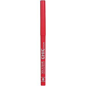 Wynie – CHIC color - Rood lippotlood, draaibaar / Automatic Lip Liner Pencil – Nummer 005 - 1 stuks