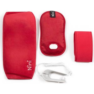 Nini Elektrische Warm Water Kruik - Kruik - Lichaamsband - Oplaadbare Kruik - Verlengingsband Tot Maat XXL - Menstruatie Warmteband - tot 70°C Warm - 1 tot 6 uur warmte