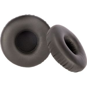 Somstyle Oorkussens Geschikt Voor JBL Synchros E40BT / E40 / S40 / T450 Koptelefoon - 2 Stuks - Zacht Foam - Eiwitleer - Zwart
