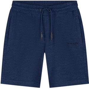 Ballin Amsterdam - Jongens Regular fit Shorts Sweat - Navy - Maat 8