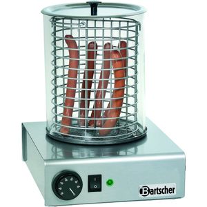 Bartscher A120401, Hotdogstomer, Roestvrijstaal, Roestvrijstaal, 1000 W, 230 V, 50 Hz