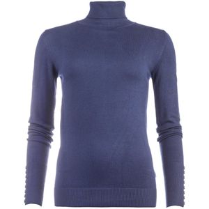 NED Trui Belon Ls Rmb Brei 25w1 U106 02 373 Navy Peony Dames Maat - S