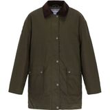 DreiMaster Vintage Tussenmantel 'Classic Look'  olijfgroen