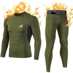 Thermisch Ondergoed voor Mannen - Functionele Ski Onderkledingset