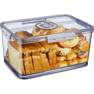 Equivera ontbijtkoek bewaardoos - cake bewaardoos - ontbijtkoek vershouddoos - ontbijtkoek trommel