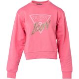 Guess - Cn Icon - Dames Sweatshirt - Fel Roze