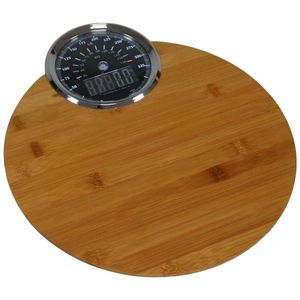 (33cm) Dual Display Bamboe Personenweegschaal 180 Kg