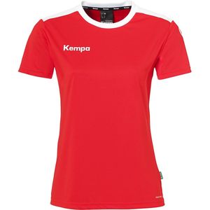 Kempa Damen Sportshirt Emotion 27 Shirt Damen 2005124 Rot/Weiß-L